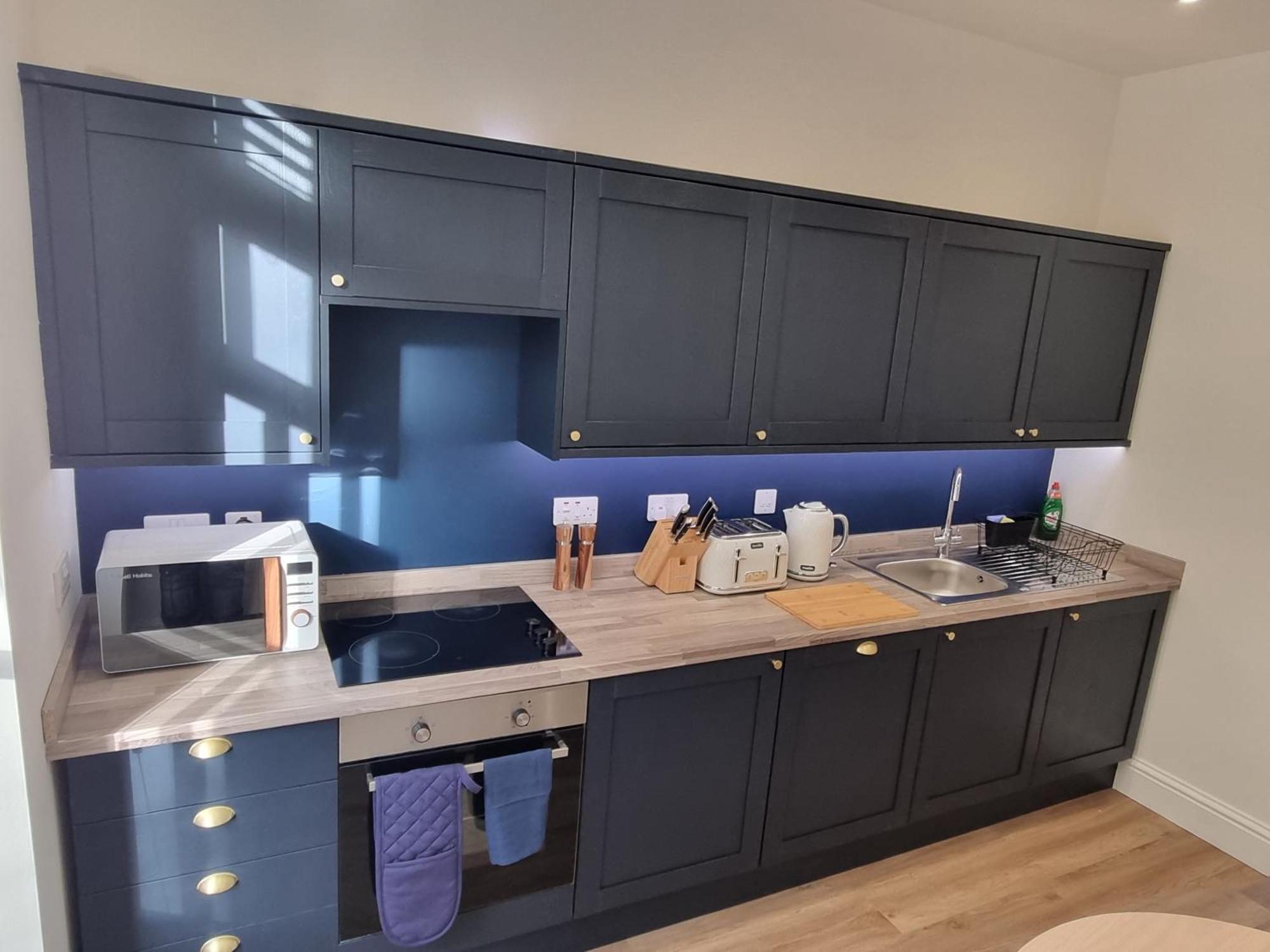 The Rail & Ferry Den Apartment Oban Bagian luar foto