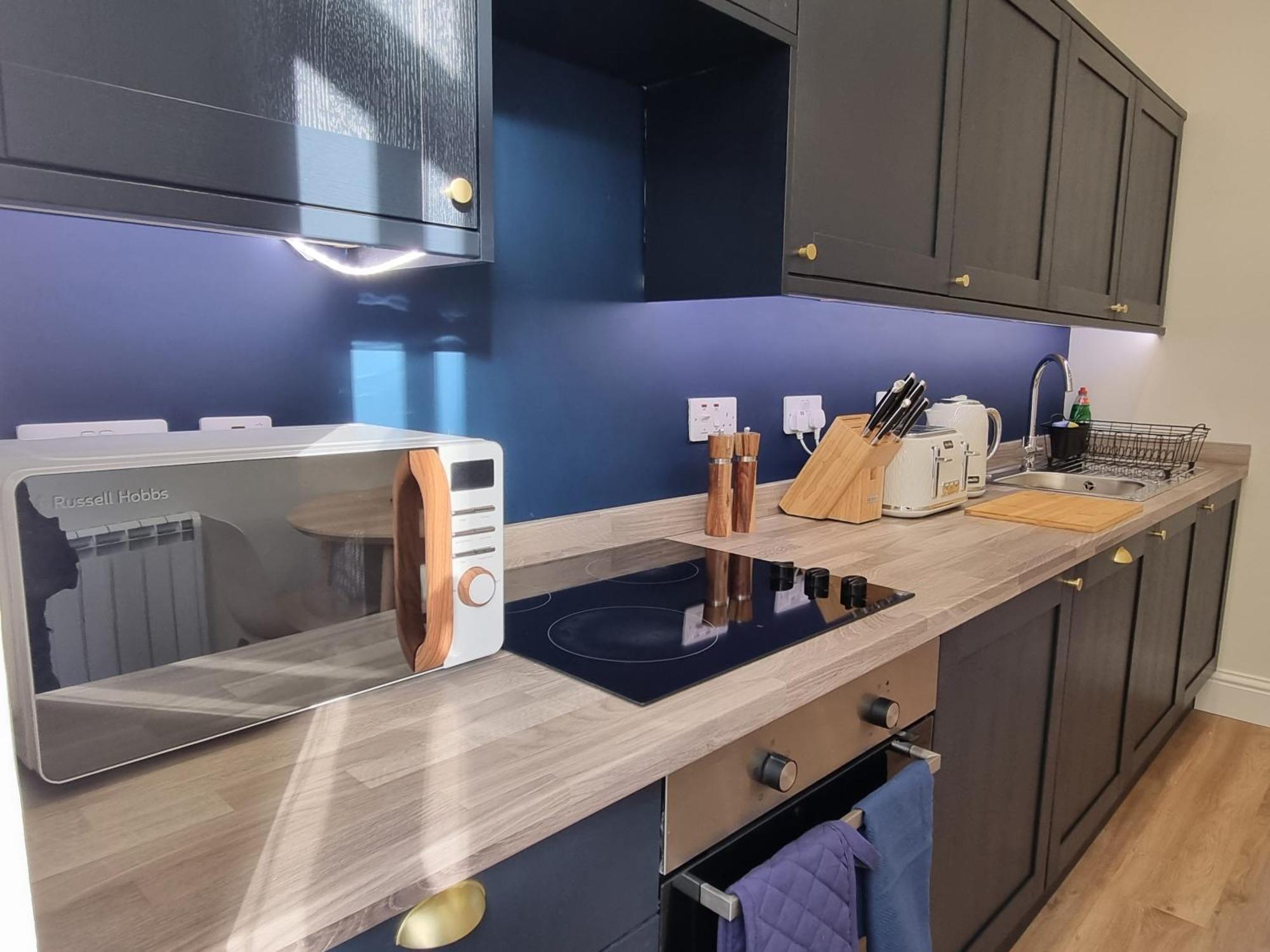 The Rail & Ferry Den Apartment Oban Bagian luar foto